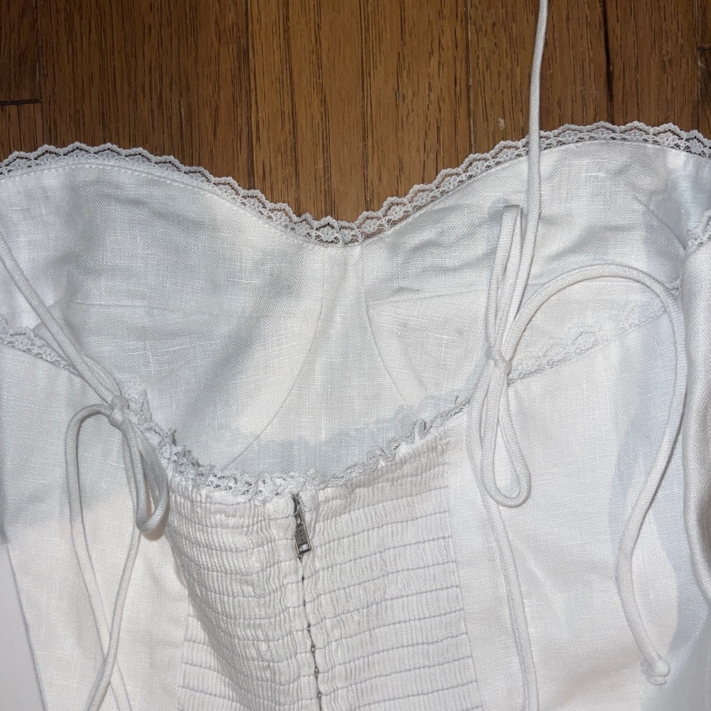 Reformation Kieryn Linen Dress - Picture 6 of 8